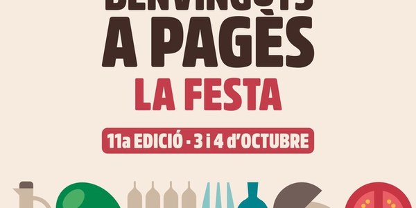 A l’Alt Penedès, 17 empreses entre explotacions agràries, empreses elaboradores, allotjaments rurals, restaurants i activitats participen a l'onzena edició del "Benvinguts a Pagès. La Festa"