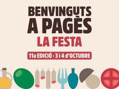 A l’Alt Penedès, 17 empreses entre explotacions agràries, empreses elaboradores, allotjaments rurals, restaurants i activitats participen a l'onzena edició del "Benvinguts a Pagès. La Festa"